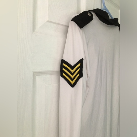 Hollywood Style Costumes. Woman’s S/M SAILOR DRESS/COSTUME Front Zip - Picture 4 of 8